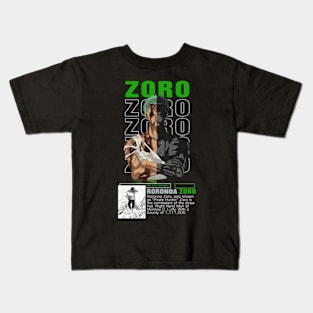 roronoa zoro quote one piece manga Kids T-Shirt